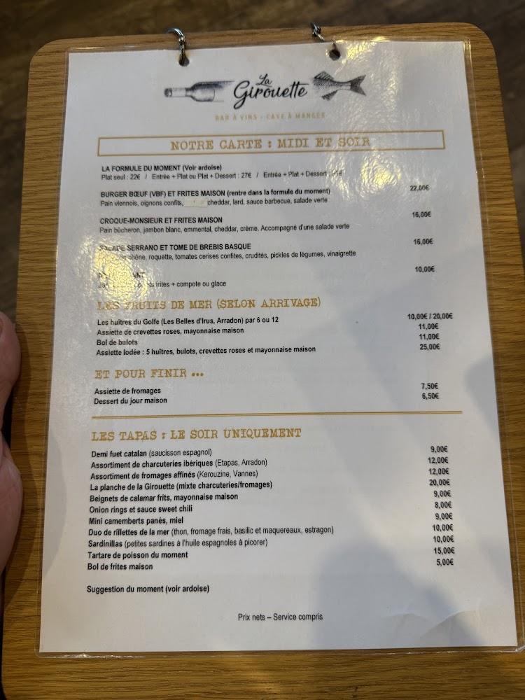 La Girouette - Menu Image 4